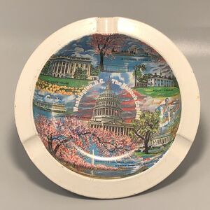 Washington D.C. National Capital Cherry Blossom Marine Corps Memorial Ashtray